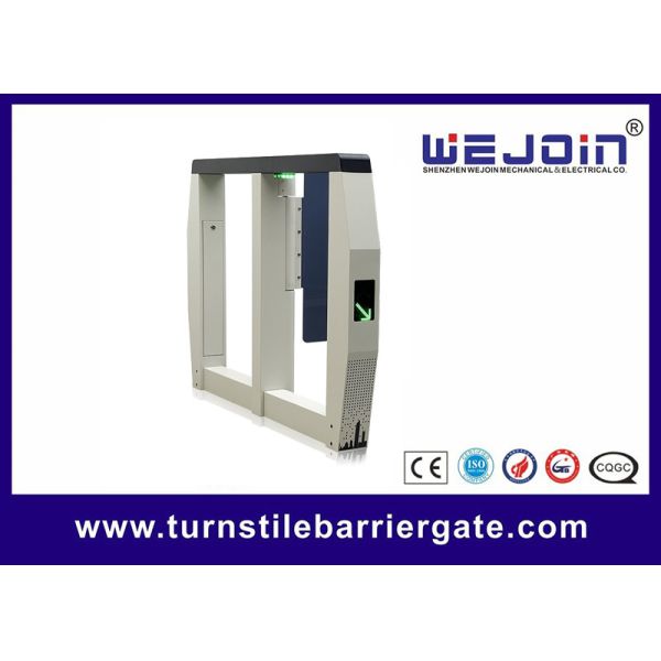 Quality Swing Slim Turnstile Gate 304 Stainless Steel Compact Electromechanical Design for sale