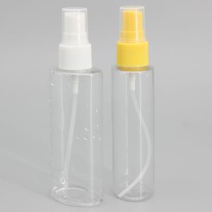 Buy cheap Transparent Oval 42*31*109mm 80ml Plastic Spray Bottles Bulk from wholesalers