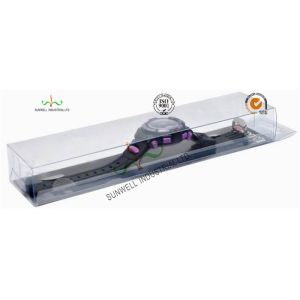 Buy cheap Sprot Watch Transparent Plastic Packaging Boxes , Clear Plastic Retail Packaging from wholesalers