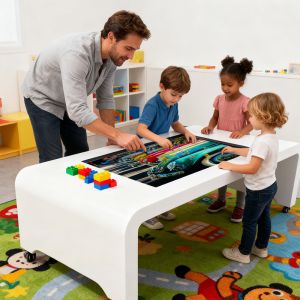 Buy cheap Lcd Tronix Kids Games Interactive Touch Tables 32 Inch Smart Coffee Table from wholesalers