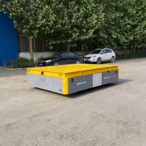 10 Ton Wheel Handling Equipment With Arbitrary Steering Trolley