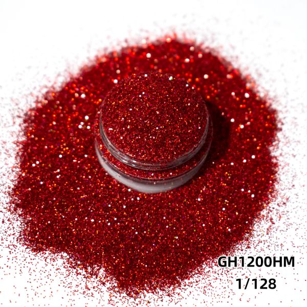 Water Plant Based Cellulose Bio Glitter Powder Holographic Hexagonal Sequin