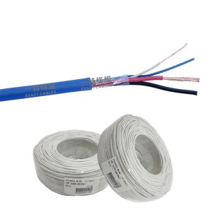 Exactcables 4x24AWG Solid Alarm Cable Security Cable with PVC Jacket Bare Copper