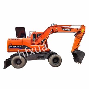 Buy cheap Wheeled Doosan 150-7 2nd Hand Excavator 12T 2200kW from wholesalers