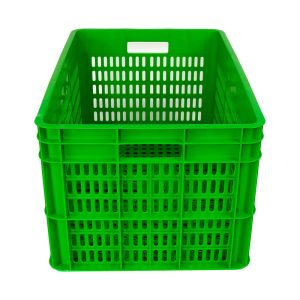 Mesh Stackable Moving Crate Foldable Eco-Friendly Vented Basket for Moving and