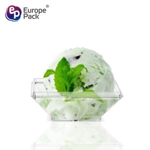 Buy cheap 2019 new products disposable plastic tableware square sauce dish from wholesalers