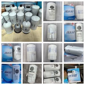Buy cheap oil filter air filter Fuel coarse filter Fuel fine filter for 400KVA 6M21G440/5 from wholesalers