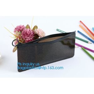 k bag with handle & slider, reclosable pvc clear plastic slider k bag, Reusable