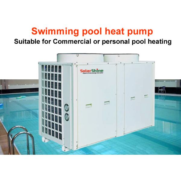Quality Low Energy Consumption Air To Water Source Heat Pump , Pool Air Source Heat Pump for sale