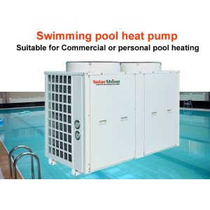 Buy cheap Low Energy Consumption Air To Water Source Heat Pump , Pool Air Source Heat Pump from wholesalers