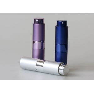 Buy cheap Inner Glass Refillable Travel Size Perfume Bottle Spray Blue Twist And Spritz Atomiser from wholesalers