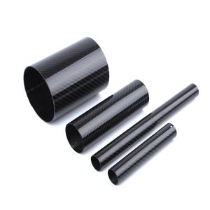 Buy cheap 3K Filament Twill Pattern Carbon Fiber Tube Impregnated from wholesalers