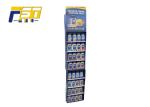 Multipurpose Cardboard Merchandising Displays Light Weight With Plastic Hooks