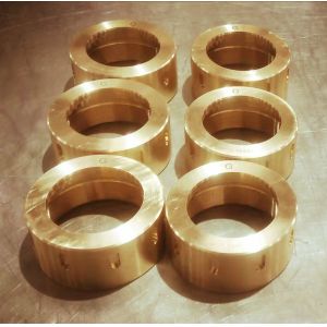 Buy cheap ZSE110 Aluminium Bronze Distance Rings  Extruder Machine Parts from wholesalers