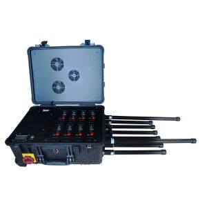 Buy cheap 200W High Power Draw Bar Box 8 Channels Mobile Signal Jammer  RF frequncies 315 433 868MHz bomb jammer from wholesalers