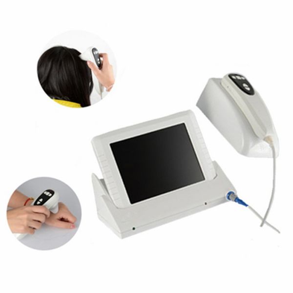 Buy cheap Wifi Skin And Scalp Tester Wireless Skin Analyser Digital With 8" Screen 9 Photoes Displaying from wholesalers