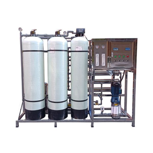 Quality 1500LPH FRP RO Plant Water Treatment Filter Drinking Water Purification Machine With Softener for sale