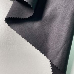 Buy cheap ocean recycle Polyester Micro Fiber Peach Skin Satin Plain fabric for hat from wholesalers