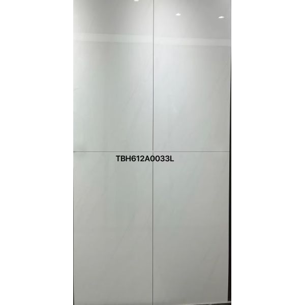 Quality Polished Glazed Carrara Ceramic Tiles 600x1200mm Beige for sale