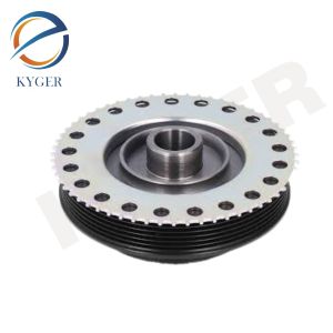 China KYGER High Quality JDE38472 Auto Parts Crankshaft Pulley LR078547 JDE37855 LR025252 LR068885 31480378 For Land Rover on sale
