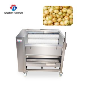Large Medium And Small Brush potato Cleaning Machine Stainless Steel