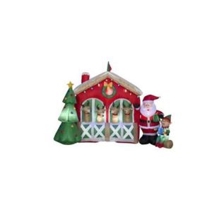 Buy cheap Giant Custom Advertising Inflatables Waterproof Oxford Cloth Christmas House from wholesalers