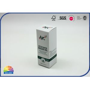 Buy cheap White Paper Gift Box Carton With Embossing Matte Lamination from wholesalers