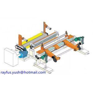 Buy cheap Automatic Paper Pipe Making Machine / Jumbo Roll Slitter Rewinder Industrial from wholesalers