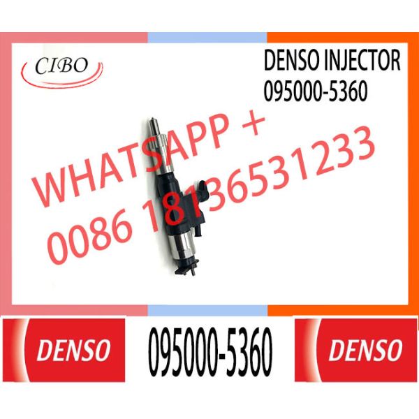 Buy cheap Diesel common rail injector 095000 5360 0950005360 095000-5360 for 6HK1 T6500 T7500 T8500 diesel injector from wholesalers