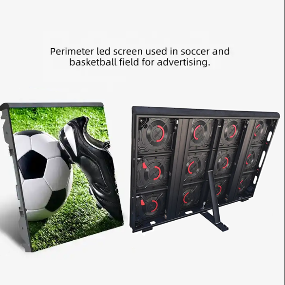 Stadium LED Screen Aluminum Die Casting Led Perimeter Boards Multifunction Large Led Video Screens