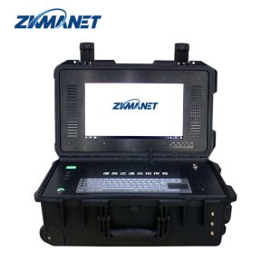 4W MIMO 2x2 Portable Mobile Mesh Command Station Transceiver with 8G Memory and