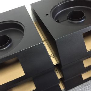 Buy cheap Medical Device Reaction Injection Molded Parts With Texture Black Painting from wholesalers