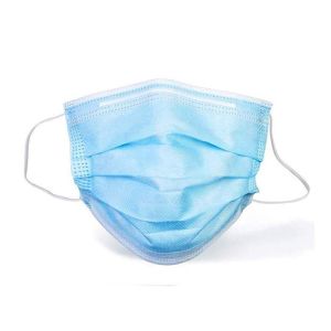 Buy cheap Standard Earloop Face Masks 3 Layer Disposable Dust Masks Non Woven Material product