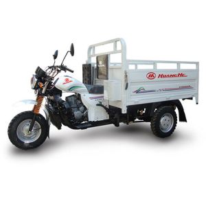 Buy cheap Light Loader China Three Wheeler Tricycle With Cargo Box 1.7*1.25m White product