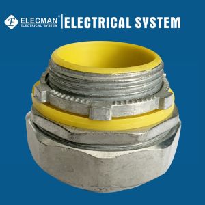 Zinc Straight Liquid Tight Connector 1-1/4 Inch