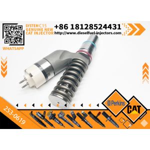 Buy cheap Diesel 3406E Engine Injector 253-0619 10R-7232 239-4908 239-4908 For Caterpillar Common Rail from wholesalers