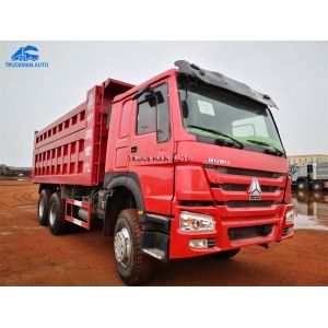 Buy cheap 19.32m3 375HP SINOTRUK Tipper Truck With Short Mileage from wholesalers