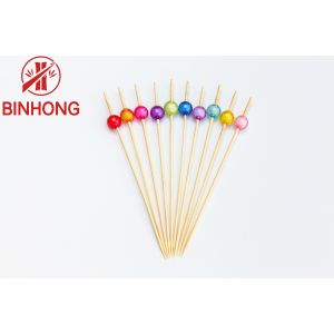 Buy cheap Handmade Easily Cleaned 9cm Beaded Toothpicks from wholesalers