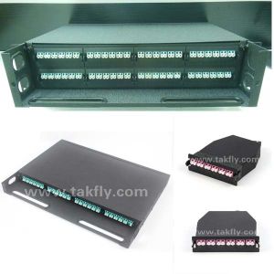 Buy cheap High Density MPO/MTP Fiber Optical Patch Panel 192 Cores With LGX Cassettes from wholesalers