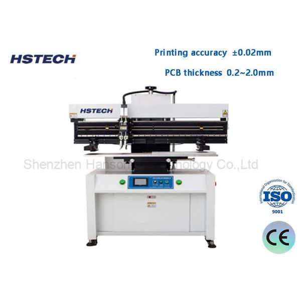 Buy cheap 1.2M LED Tube PCB Solder Paste Stencil Printing Machine Semi Auto Operation 100W from wholesalers
