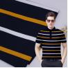 Buy cheap High Color Fastness And Moisture-Absorbent Striped Knit Fabric For Polo Shirt from wholesalers