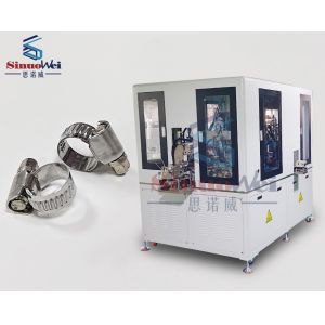 Buy cheap 1 Ton Automatic Hose Clamp Production Line for Advanced Production from wholesalers