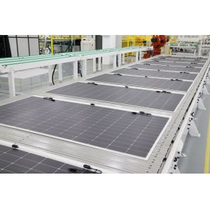 Buy cheap 226.00cm * 122.00cm * 0.30cm Arched Roof Hjt Solar Modules for Power Generation 44 Degree Rated Operating Temperature from wholesalers