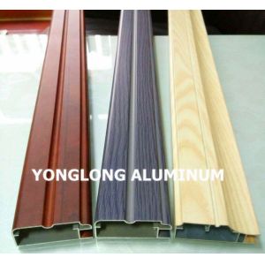 China Oxidation 6063 , 6061 Wardrobe Aluminium Profile High Hardness on sale