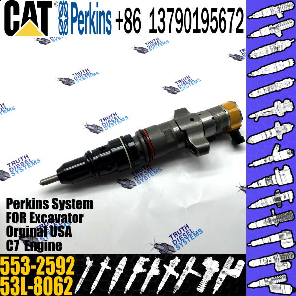 553-2592 Perkins Diesel Injector Common Rail Fuel Injector For Caterpillar Engine