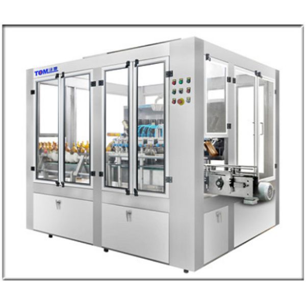 Quality PLC Controlled Monoblock Filler Capper Machine 50-1000ml Bottle Rinsing Machine for sale