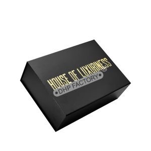 Buy cheap Premium Matte Black Magnetic Rigid Boxes Custom Apparel Packaging Box from wholesalers