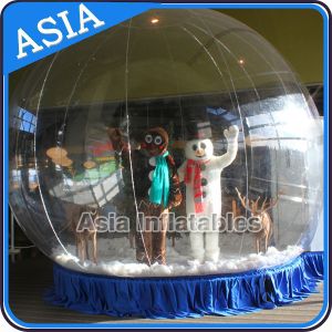 Olaf Inflatable Snow Globe Advertising Inflatable Bubble Tent With Frozen