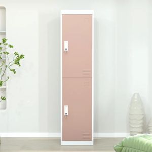 Buy cheap 2 Doors Metal Locker Cabinet Vertical Standing With Hanger from wholesalers