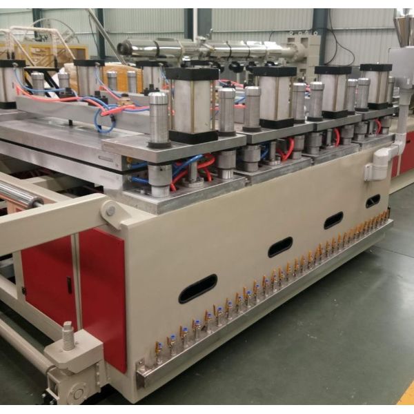 Quality Automatic Operation Plastic Board Extrusion Line for 1220mm Sheet Width Advanced Features for sale